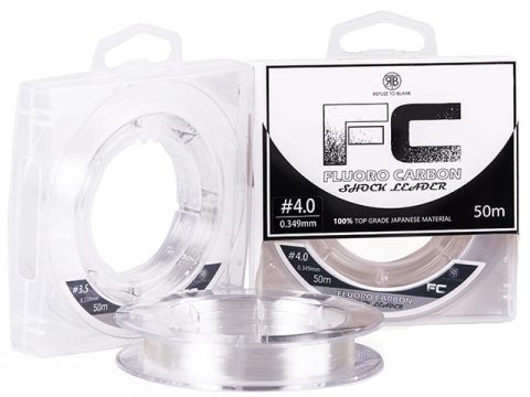 Fluorocarbón Shock Leader Clear 50m Refuse To Blank