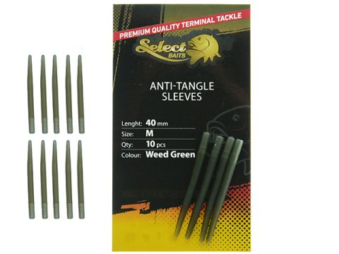 Prevleky Select Baits Anti-tangle Sleeves Weed Green 10ks