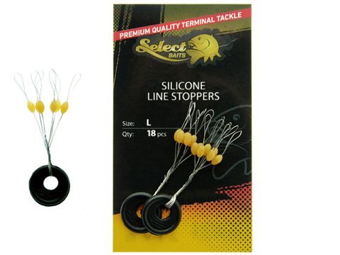 Stopery Select Baits Silicone Line Stoppers 18ks