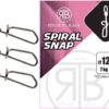 Karabínky Refuse To Blank Spiral Snap 10ks