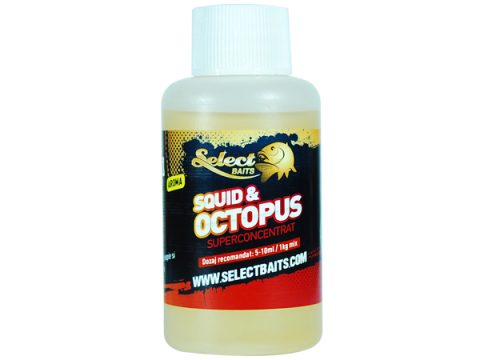 Tekutá aróma Select Baits Squid & Octopus 50ml