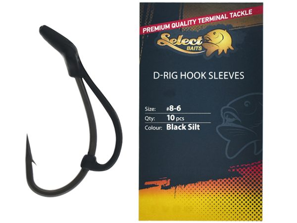 Rovnátka Select Baits D-Rig Hook Sleeves 10ks
