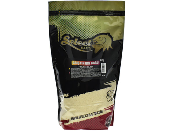 Prášková prísada Select Baits Fine Semolina 1kg