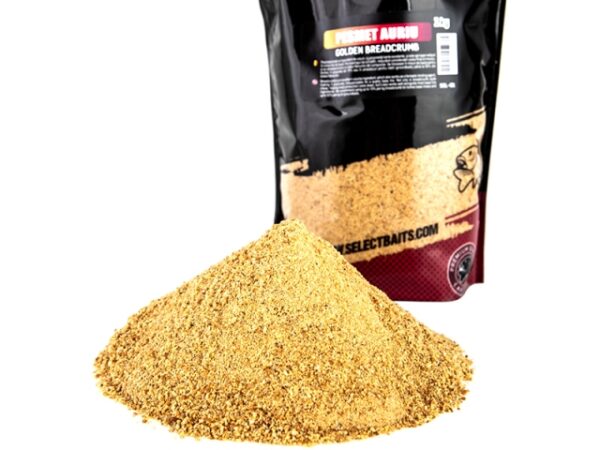 Prášková prísada Select Baits Golden Breadcrumb 1kg