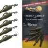 Rýchlospojky Select Baits ONEBody Lead Clip w/ Quick Change Swivel Weed Green 5ks