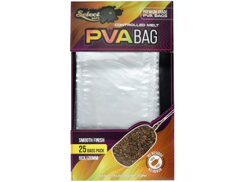 PVA sáčok Select Baits PVA Bags 60x120mm 25ks