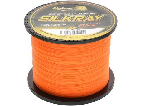 Silón Select Baits SilkRay Matt Fluo Orange 1000m