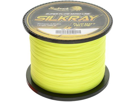 Silón Select Baits SilkRay Matt Fluo Yellow 1000m