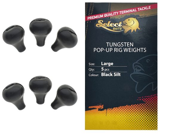 Tungsten záťaž Select Baits Tungsten Pop-up Rig Weights 5ks