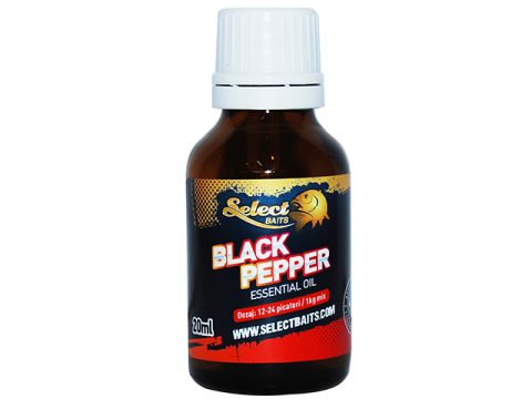 Esenciálny olej Select Baits Black Pepper Essential Oil 20ml