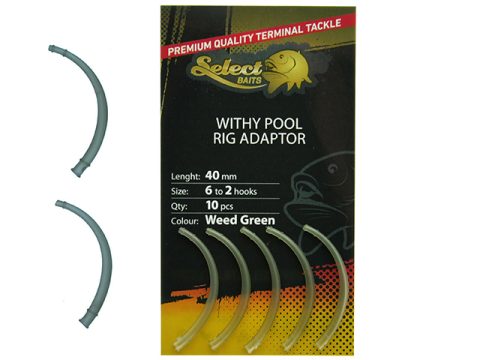 Adaptér Select Baits Withy Pool Rig Adaptor Weed Green 10pcs