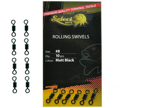 Obratlíky Select Baits Rolling Swivels #8 10ks