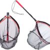 Podberák RTB Full Carbon Landing Net Black and Red 120cm