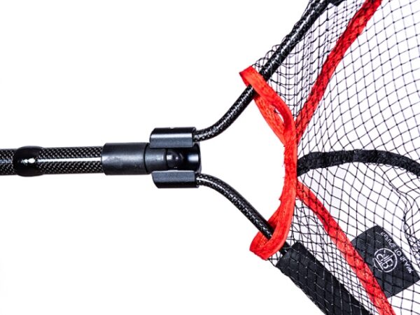 Podberák RTB Full Carbon Landing Net Black and Red 120cm